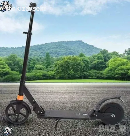 Сгъваема електрическа тротинетка с 8 инча гуми , снимка 1
