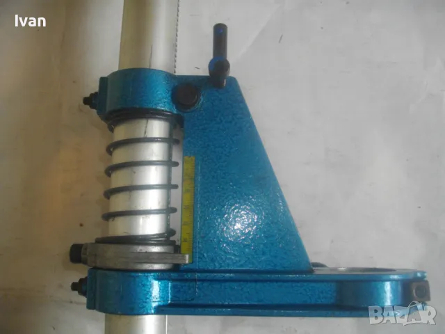 НОВА НЕМСКА СТАРО КАЧЕСТВО АЛУМИНИЕВА ПРОФИ ОРЕБРЕНА СТОЙКА ЗА БОРМАШИНА WABECO 1885 GERMANY ХОД60мм, снимка 5 - Бормашини - 49690010