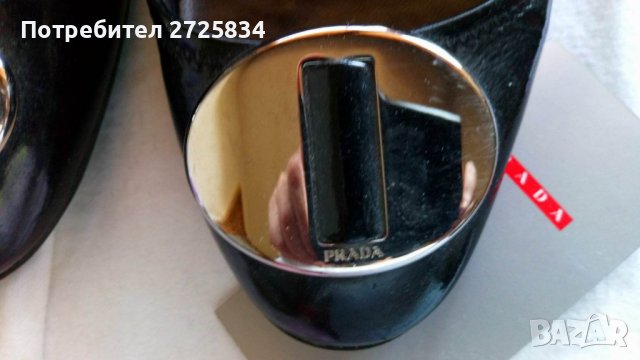 Елегантни обувки Prada, 38, снимка 6 - Дамски елегантни обувки - 41377289