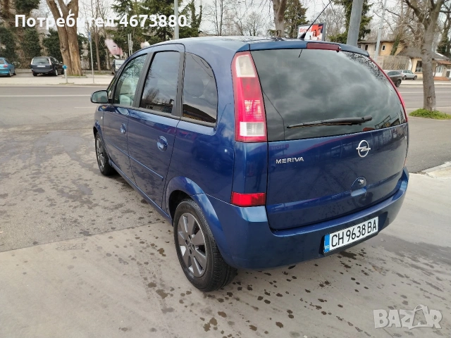 opel Meriva 1.6 газ бензин 101 кс 2004 гд, снимка 3 - Автомобили и джипове - 53583001