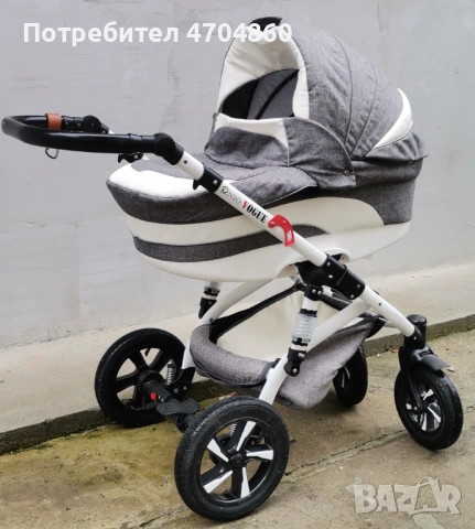 Детска количка с 2 коша за всички сезони, снимка 2 - Детски колички - 53053412