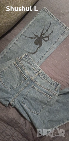 Grunge alt jeans/ женски дънки