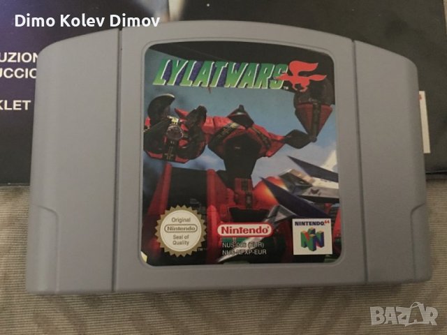 LYLAT WARS N64 Nintendo 64 Star Fox, снимка 4 - Игри за Nintendo - 39726641