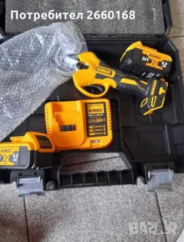 Акумулаторна Лозарска Ножица Dewalt 18V,24V 24 Месеца Гаранция, снимка 2 - Други инструменти - 36089985