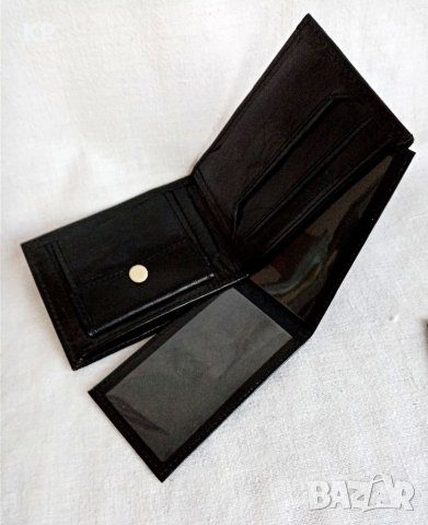 Нов портфейл естествена кожа с допълнителни, снемаеми отделения за лични документи и кредитни карти , снимка 2 - Портфейли, портмонета - 39717314