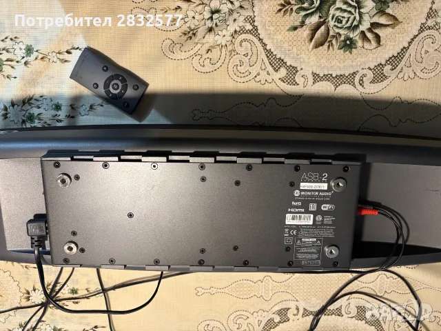 Monitor Audio ASB-2 саундбара , снимка 3 - Аудиосистеми - 55957224