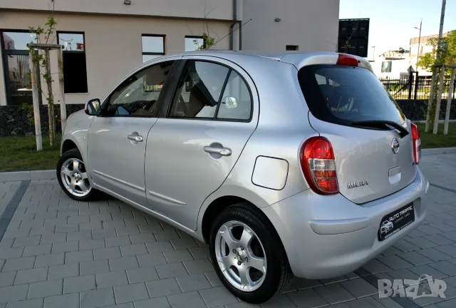Nissan Micra 1.2i* РЕГИСТРИРАН* КЛИМАТРОНИК* АВТОПИЛОТ* ЕВРО 5, снимка 3 - Автомобили и джипове - 55968382