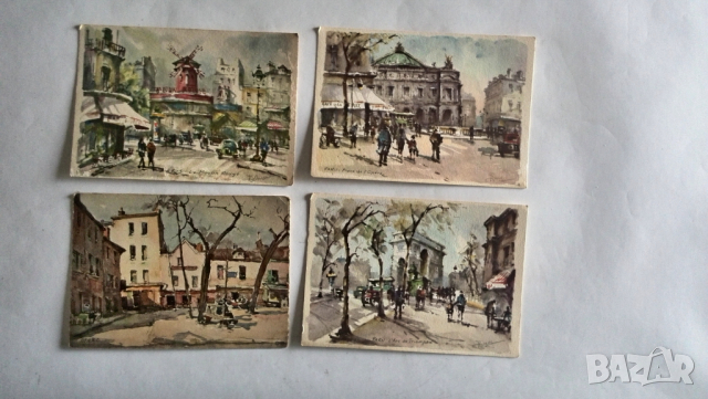 стари френски пощенски картички, снимка 12 - Филателия - 36338090