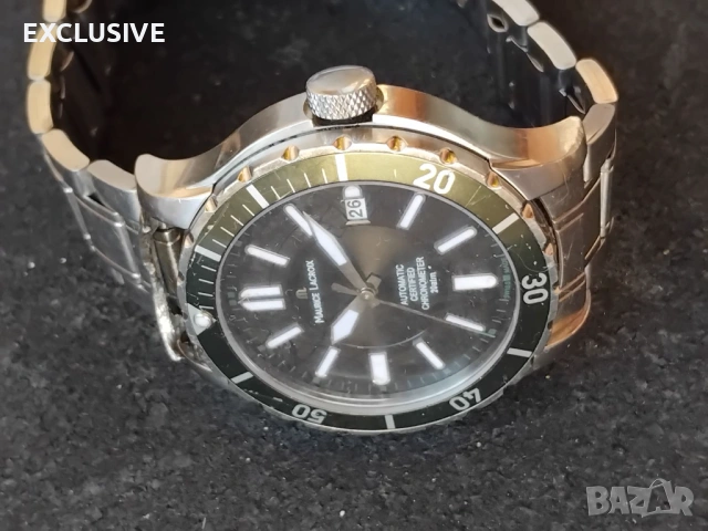 Швейцарски часовник Maurice Lacroix  Chronometer limited  Договаряне!, снимка 9 - Мъжки - 45953862