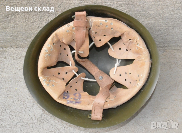 Войскова каска от БНА НОВА ! размер 59, снимка 3 - Антикварни и старинни предмети - 53632533