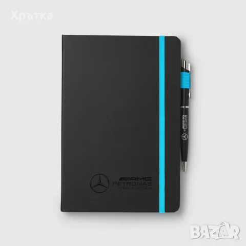 Mercedes-AMG F1 A5 Notebook & Pen - Оригинален бележник + химикал, снимка 3 - Други - 50234477