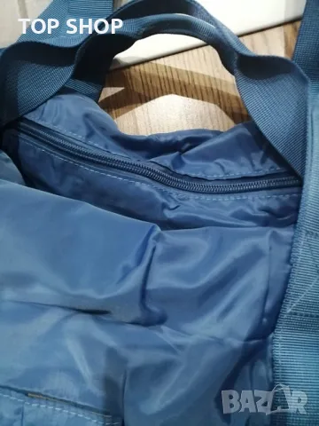 Сгъваема чанта VanFn за пътуване за фитнес водоустойчива розова и лилава, снимка 3 - Раници - 49566518