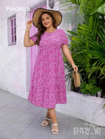 Дамска рокля 2ХЛ размер нова, снимка 4 - Рокли - 51119654