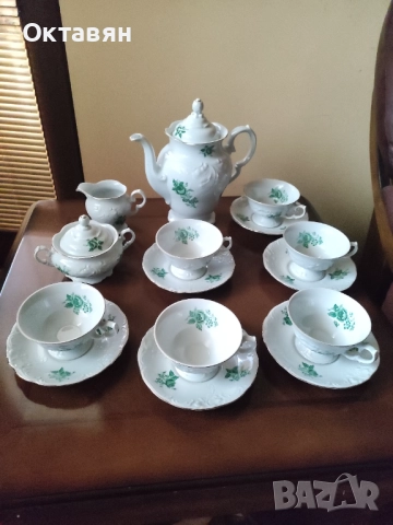 Порцеланов сервиз за чай/кафе