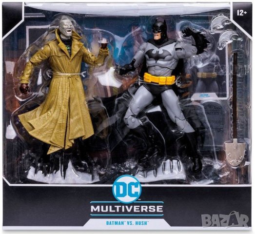 Комплект екшън фигури McFarlane DC Comics: Multiverse - Batman vs Hush, 18 cm