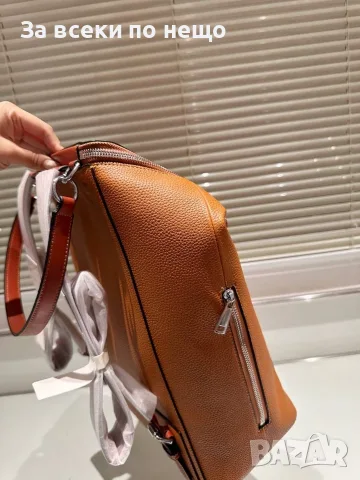 Loewe Луксозна Кафява Кожена Раница Код DST82, снимка 6 - Раници - 56124200