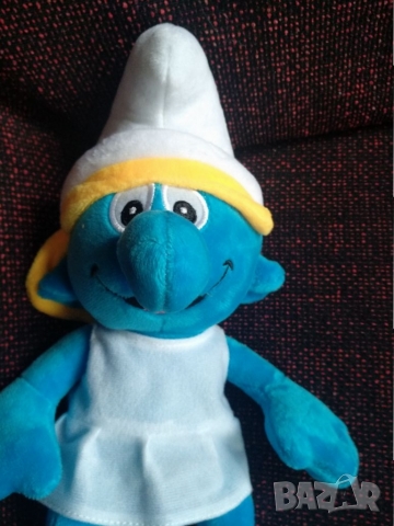 Смърфиета,около 30см., снимка 1