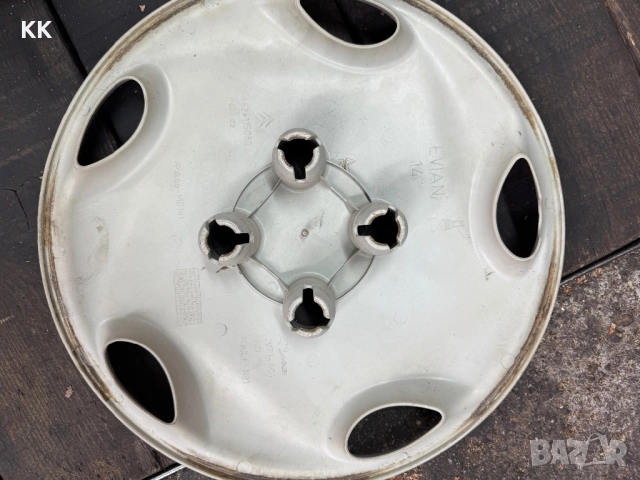 Тасове Ситроен 14" Оригинални, снимка 3 - Гуми и джанти - 52185065