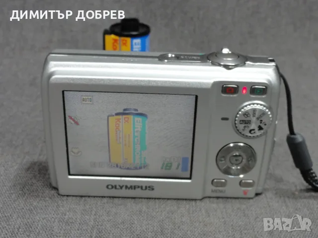 ЦИФРОВ ФОТОАПАРАТ OLYMPUS FE-200 6.0MP CCD DIGITAL CAMERA Y2K DIGICAM, снимка 12 - Фотоапарати - 55971045