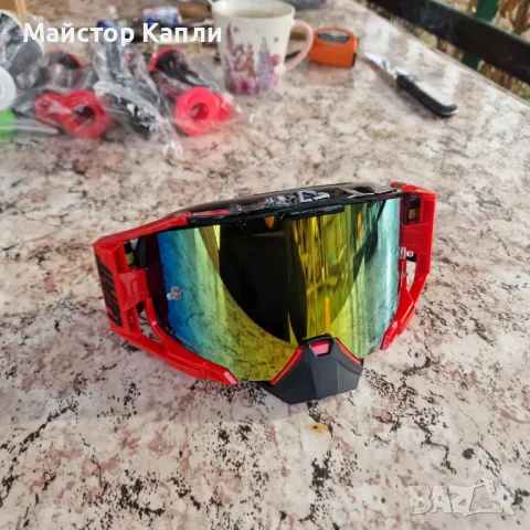 Мотокрос ендуро очила гугълс goggles LEATT HONDA KTM SUZUKI KAWASAKI, снимка 4 - Аксесоари и консумативи - 48378109