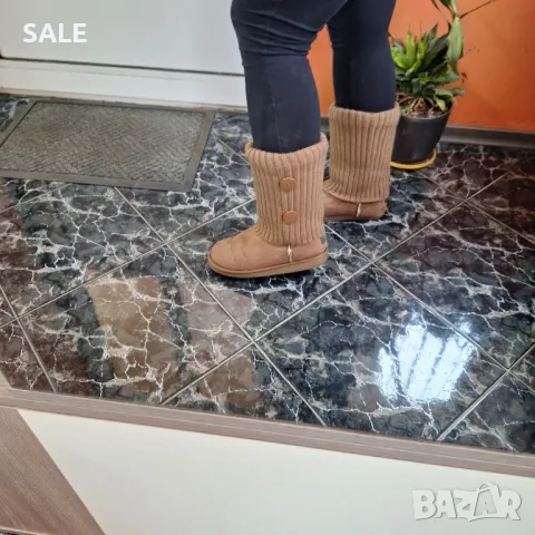 UGG Оригинални Велурени Ботуши , снимка 3 - Дамски ботуши - 48273185