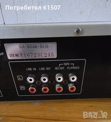 Еквалайзер Technics SH-8046 , снимка 5 - Еквалайзери - 53512626