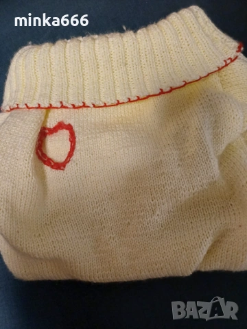 Ръчно плетиво дамски дълъг пуловер, снимка 6 - Блузи с дълъг ръкав и пуловери - 53261006