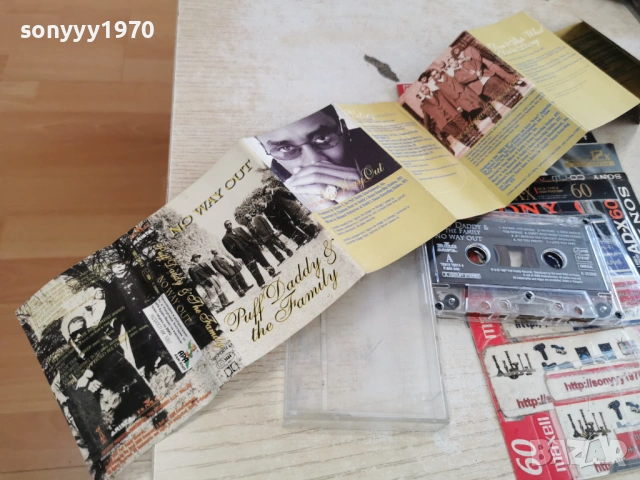 PUFF DADDY-ORIGINAL TAPE 0503261805H1E6R66, снимка 12 - Аудио касети - 53725354