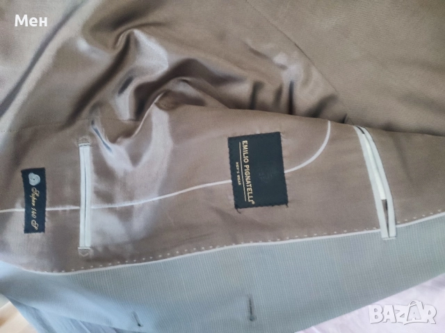 Спортно елегантен мъжки костюм fit slim., снимка 12 - Костюми - 52028308