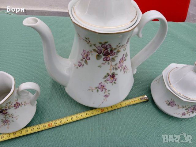 Български порцелан 3 части, снимка 10 - Аксесоари за кухня - 35859885