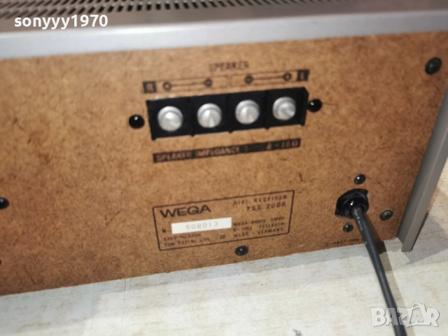 WEGA PSS-200R HIFI RECEIVER-WEST GERMANY 0803261517LCHERY1, снимка 18 - Ресийвъри, усилватели, смесителни пултове - 53755880