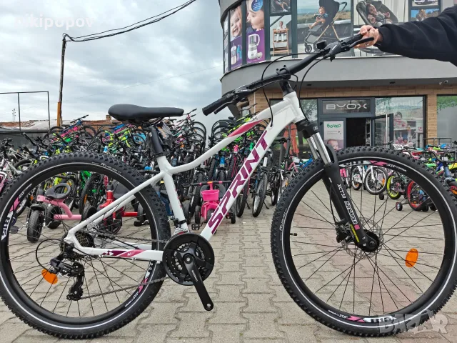 Промо велосипед 27.5" Sprint MAVERICK LADY S бял, снимка 12 - Велосипеди - 56070547