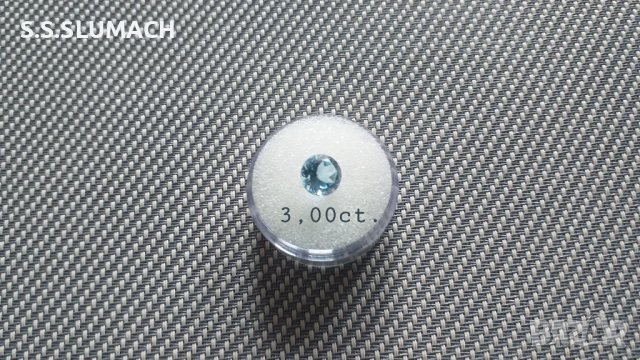  СИН ТОПАЗ 3,00ct., снимка 1 - Други - 42619457