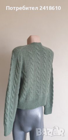 POLO Ralph Lauren Cable Wool / Cashmere Cardigan Knit Womens Size M НОВО! ОРИГИНАЛ! Дамски Пуловер -, снимка 6 - Жилетки - 44459238