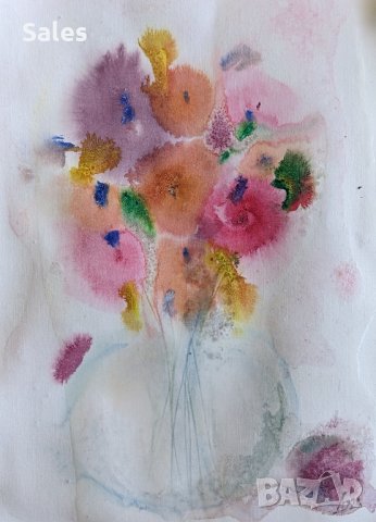 Картини акварел , снимка 4 - Картини - 41121458