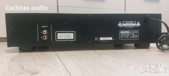 Сд плеър TASCAM CD-150, снимка 7 - Ресийвъри, усилватели, смесителни пултове - 53708592