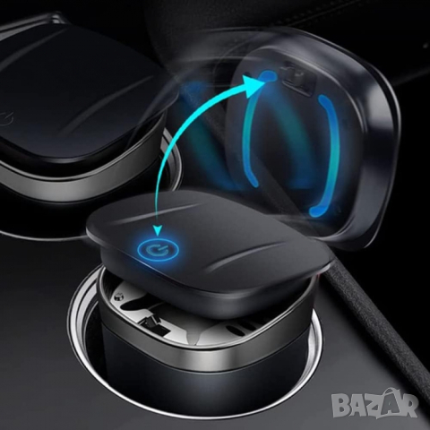 Пепелник за автомобил, снимка 2 - Аксесоари и консумативи - 44709486