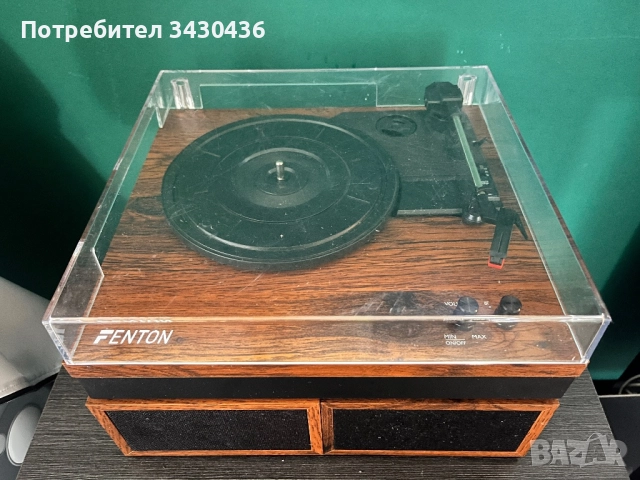 Грамофон Fenton RP 165 BT, снимка 2 - Грамофони - 51954079