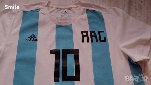 Футболна фланелка / тениска Аржентина / Меси - оригинал, снимка 4 - Футбол - 52281742