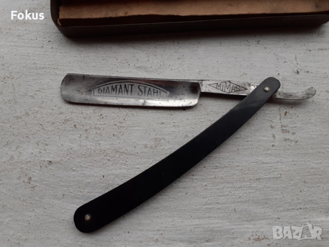 Стар колекционерски бръснач Mimas, снимка 5 - Антикварни и старинни предмети - 53498500