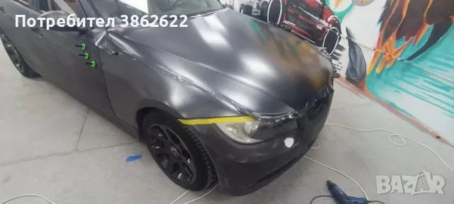 облепяне с цветно фолио и затъмняване на стъкла