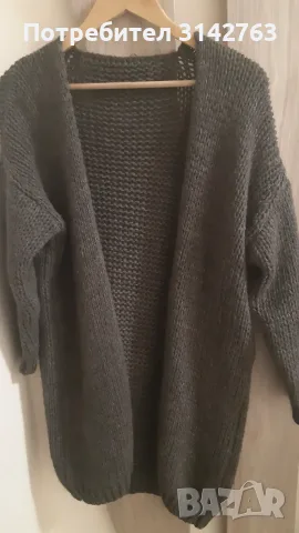 Дълга жилетка без закопчаване. XL/XXL, снимка 3 - Жилетки - 56171331
