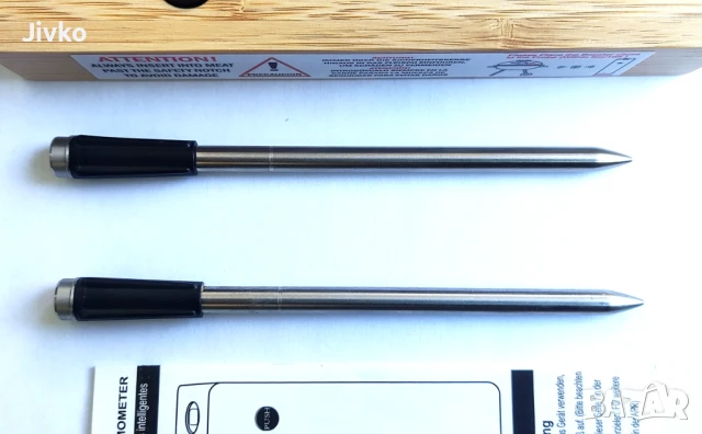 термометри 2бр за месо - wireless, smart, IP67, снимка 4 - Други - 50873283