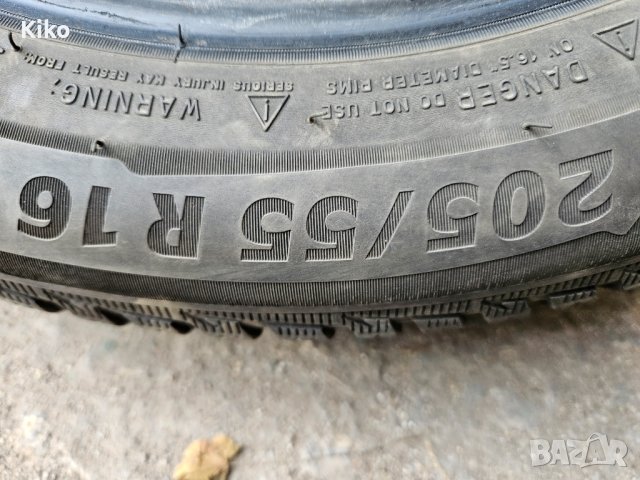 Зимни гуми Michelin 205/55 R16 4бр., снимка 3 - Гуми и джанти - 41884161