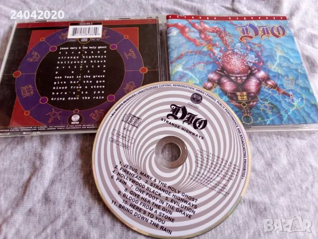 Dio – Strange Highways UK 1993 оригинален диск