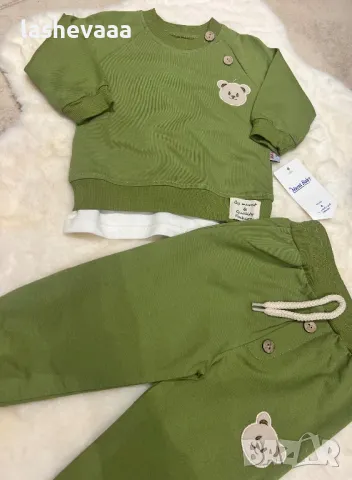 Бебешки комплект Green 💚, снимка 2 - Комплекти за бебе - 44692840