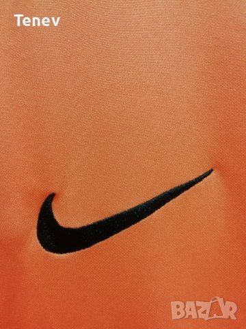Nike оригинална оранжева мъжка тениска фланелка L, снимка 3 - Тениски - 39876245