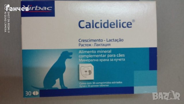 Калций делис - хранителна добавка, калциево-фосфорен препарат за кучета, снимка 2 - За кучета - 35967063