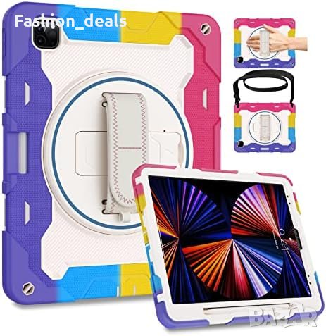 Нов калъф за iPad Pro 12.9 /6,5,4,3-то поколение с екранен протектор/Деца