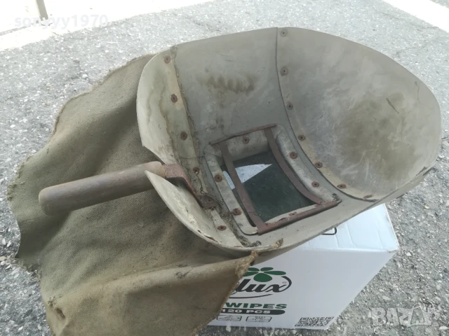 РЕТРО МАСКА ЗА ЗАВАРКИ-АНТИКА/РЕЛИКВА 1206251616, снимка 2 - Антикварни и старинни предмети - 50644094